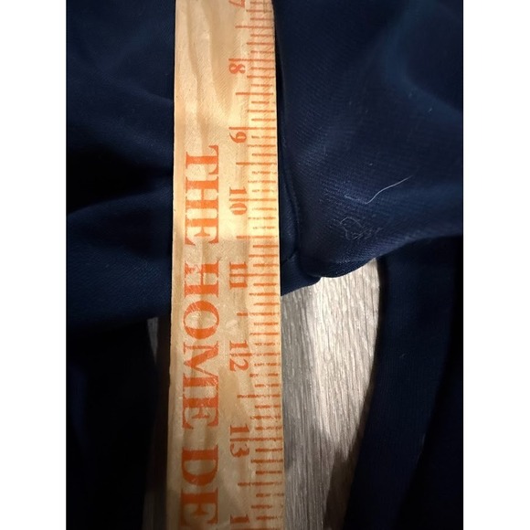 Adidas Kids Wide Leg Baggy Track Pants Blue Grey Stripe Wide Leg Size L 14/16 - Picture 4 of 5